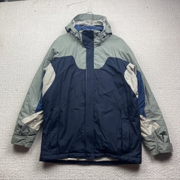 VTG Columbia Sportswear Blue Jacket Mens S Ski Winter Zipped Pockets Outdoor - Picture 1 of 16